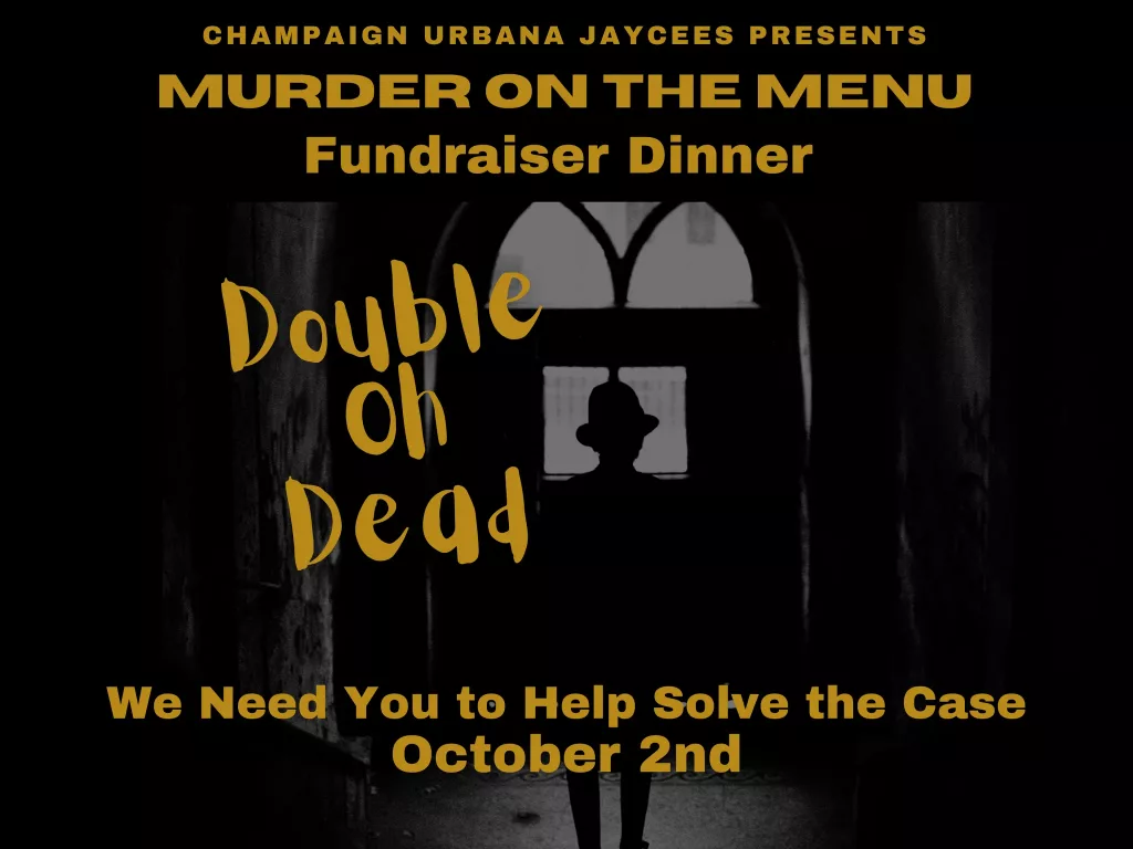 flyer for second annual Murder Mystery Dinner