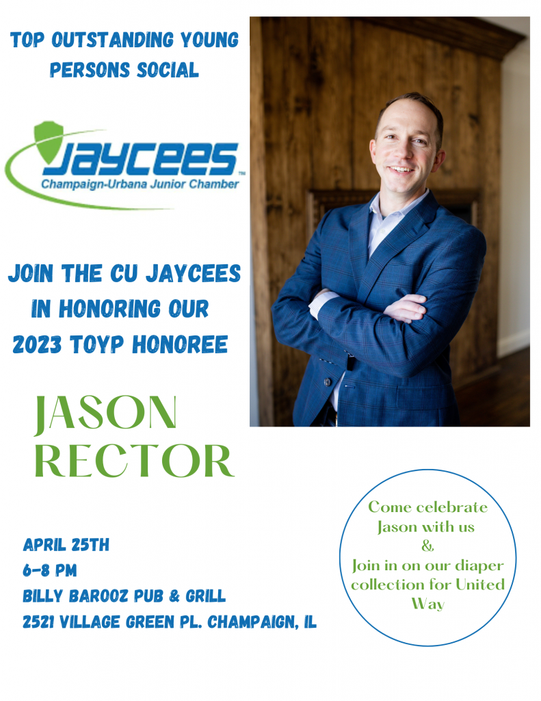 2023 TOYP Social for Honoree Jason Rector 